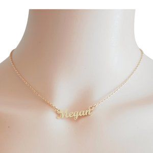 Megan Name Necklace
